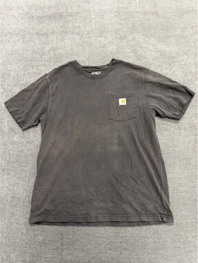 Carhartt Loose Fit Black Pocket T-Shirt Medium